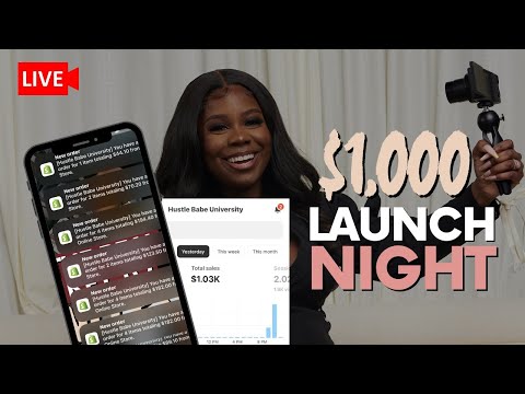THE PRE-LAUNCH STRATEGY I USED | $1000 IN 3 HOURS + WHAT TO DO AFTER LAUNCH + Q&A [Video]