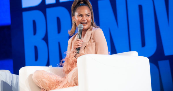 Chrissy Teigen Is Recording a Song With John Legend [Video]