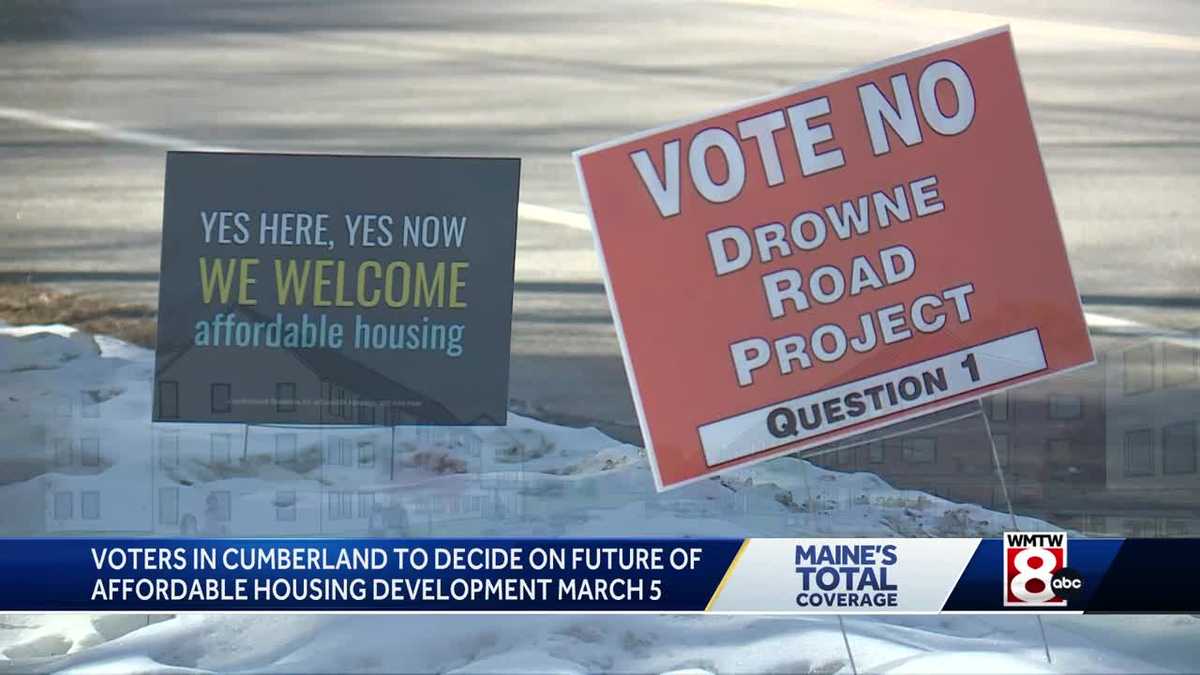 Cumberland voters to decide fate of affordable housing project March 5 [Video]