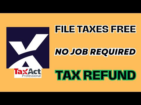 How To Files Taxes for Free Without a Job Tax Return [Video]