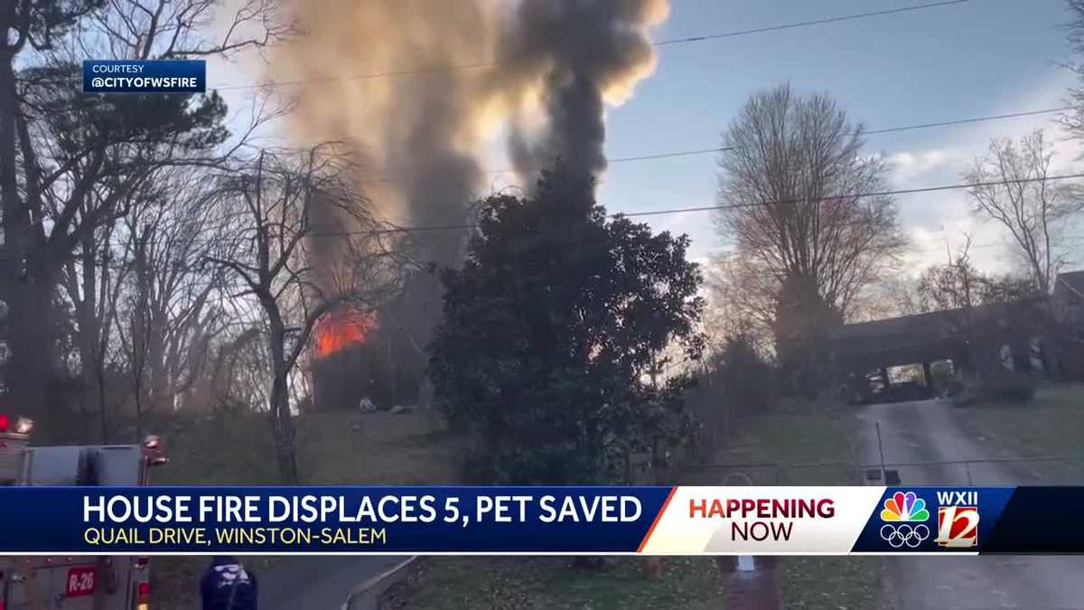 five displaced, Winston-Salem Fire Department says [Video]