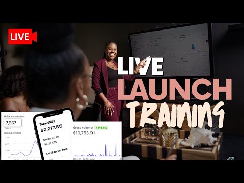 LIVE Masterclass: HOW TO BUILD A BRAND AND PROMOTE YOUR LAUNCH + Live Q&A [Video]