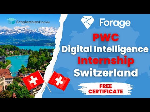 PWC Switzerland Digital Intelligence Internship with Free Certificate | PWC Online Internship [Video]