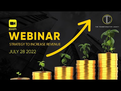 Strategy to increase Revenue Webinar [Video]