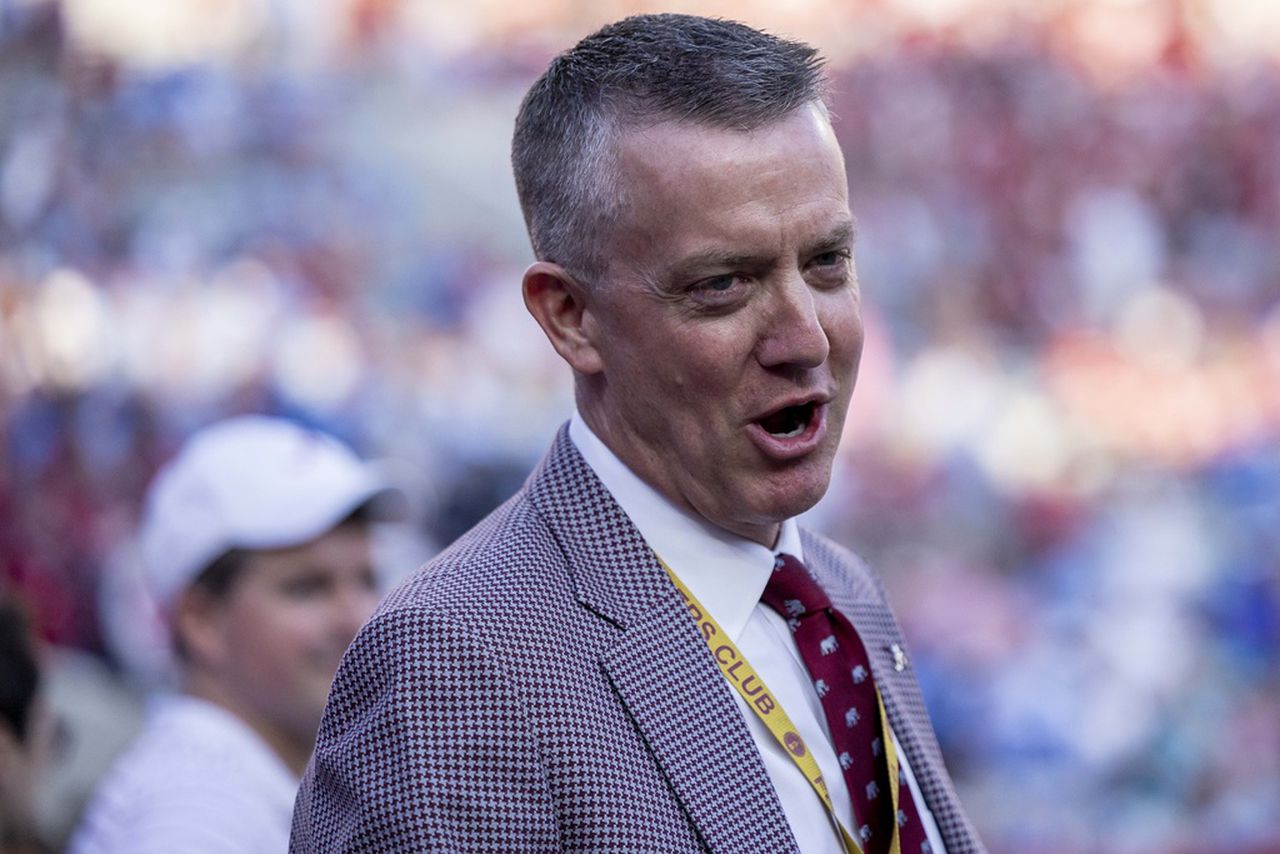 Alabama AD Greg Byrne calls for forfeits to stop field storming [Video]