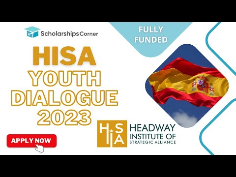 HISA Youth Dialogue 2023 in Spain | Fully Funded | Apply Now [Video]