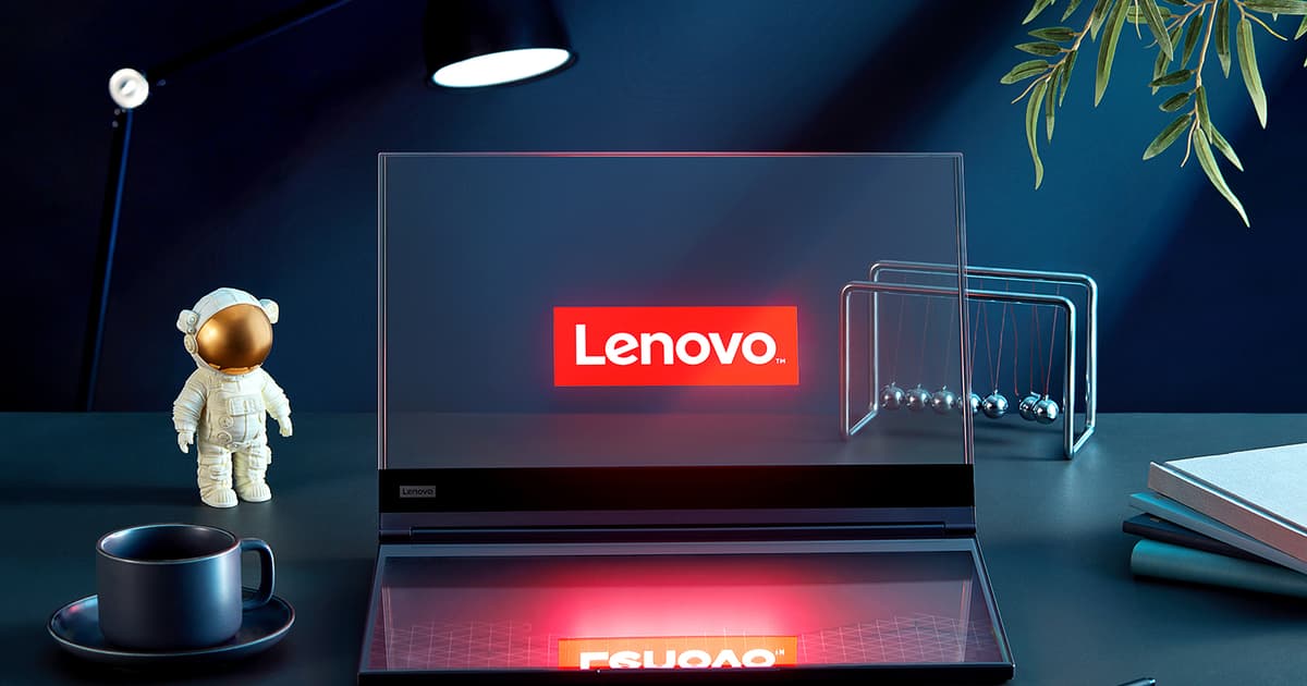 First transparent laptop shows Lenovo’s clear vision for future working [Video]