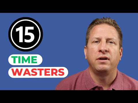15 Time Wasters to Avoid to Boost Productivity [Video]