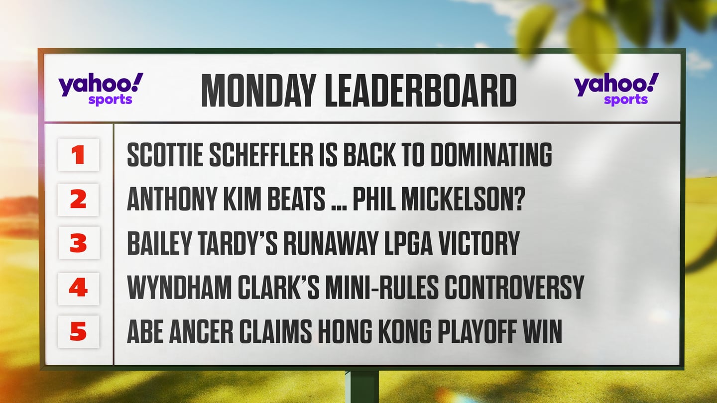 Monday Leaderboard: Scottie Scheffler is inevitable, Anthony Kim really is back  WSB-TV Channel 2 [Video]