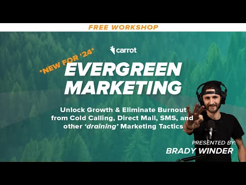 *NEW 2024* Evergreen Marketing: More Growth. Less Burnout. No Cold Calling or Draining Tactics [Video]
