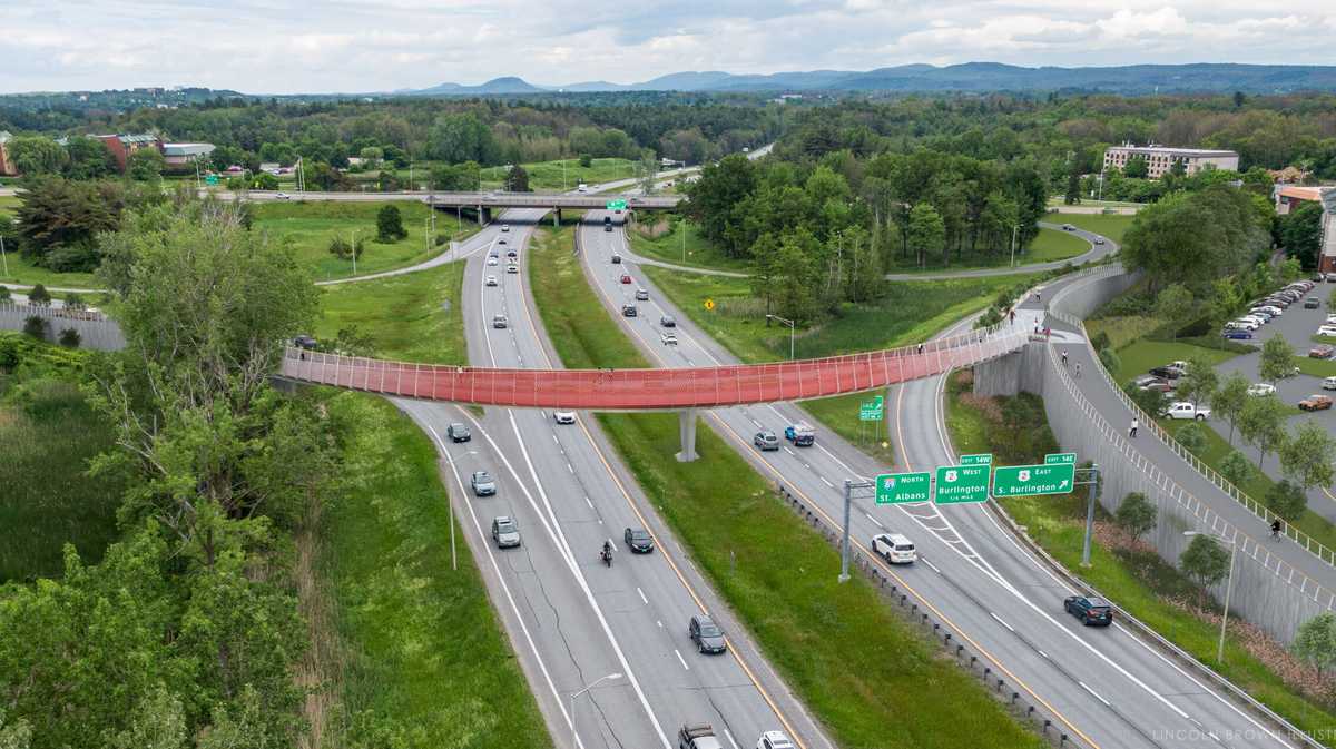 Last of necessary funding secured for walk-bike bridge over I-89 [Video]