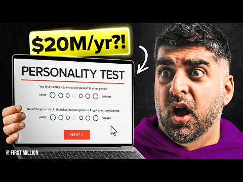 This Personality Test Makes $20M/Year?! [Video]