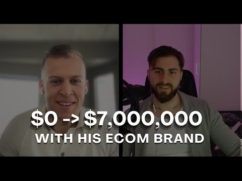 How He Turned $0 to $7,000,000 With His E-Commerce Brand [Video]