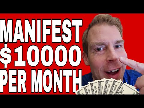 Money Manifestation: How to Manifest $10000 Per Month! [Video]