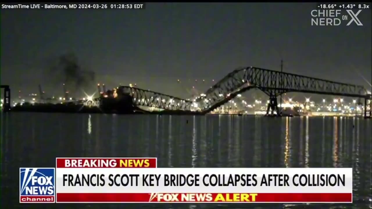 Mass Casualty Event: Baltimore Bridge Collapsed, Hit By Cargo Ship [VIDEO]