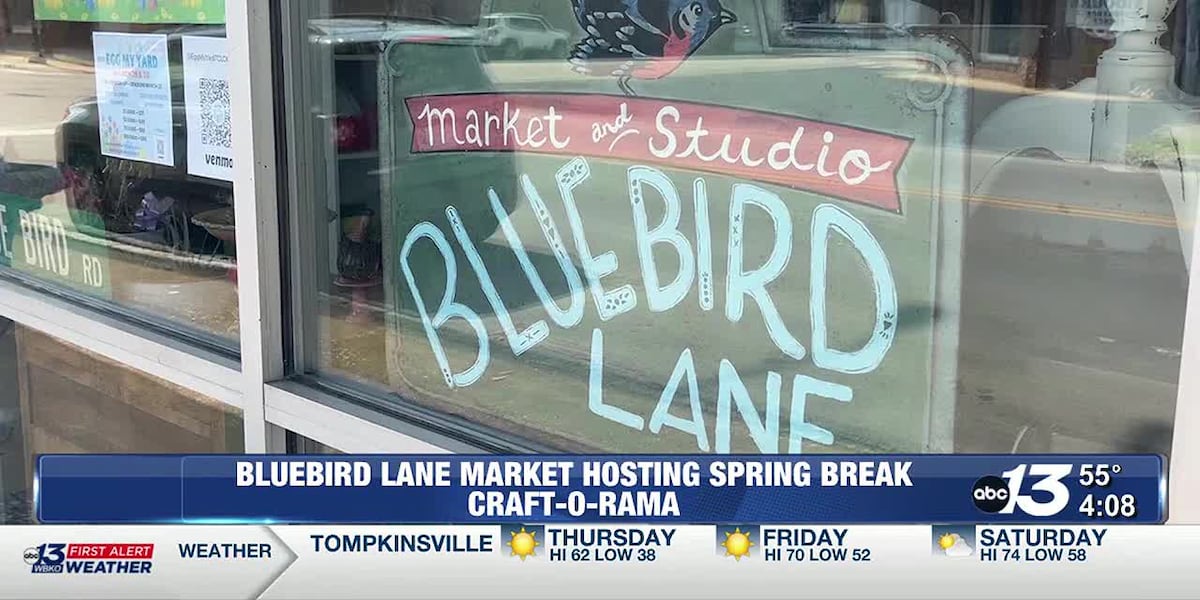 Bluebird Lane Market offering Spring Break crafting workshops [Video]
