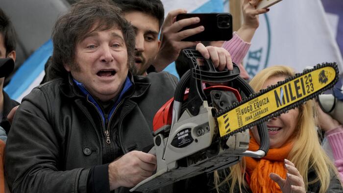 “There’s A Lot More Chainsaw”: Argentine President Milei To Fire 70,000 Government Workers [Video]