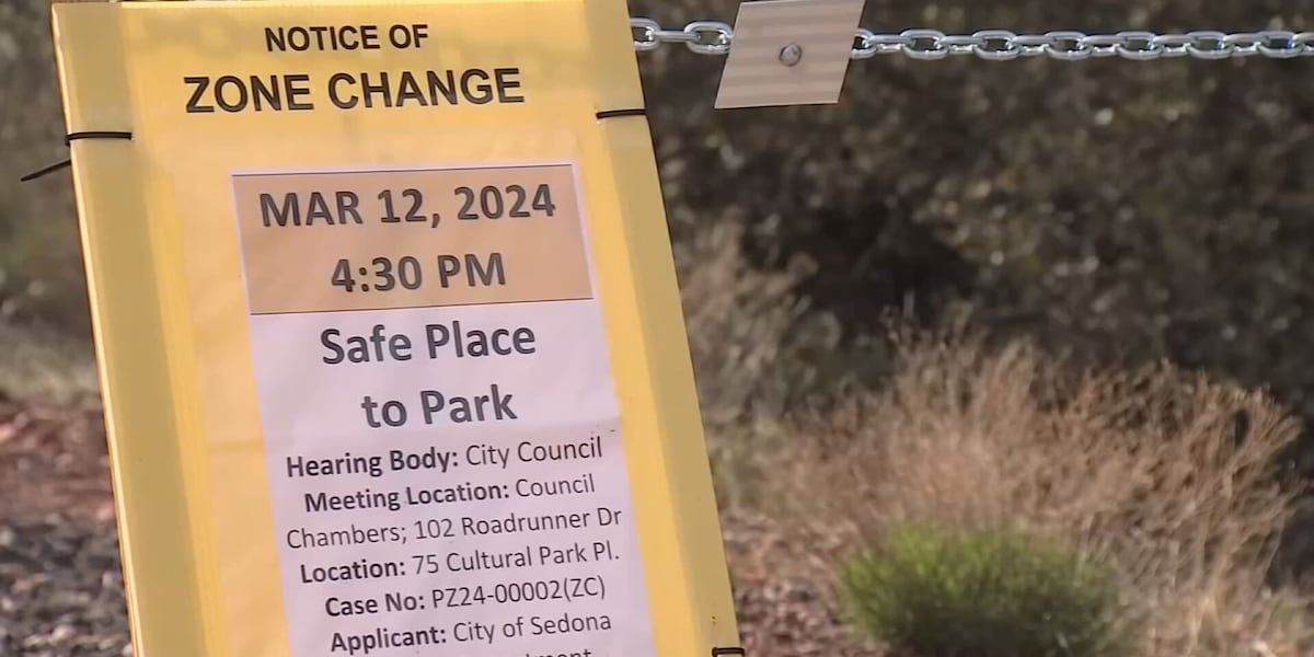 Overnight homeless parking lot could soon be created in Sedona [Video]
