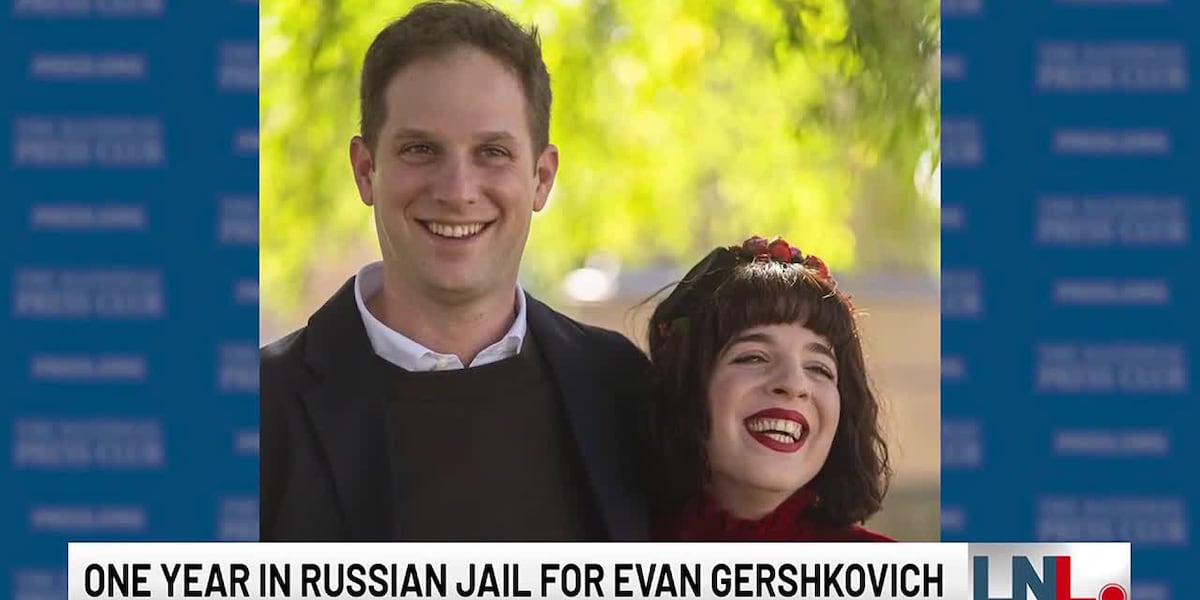 LNL: One year since Russia detained WSJ journalist Evan Gershkovich [Video]