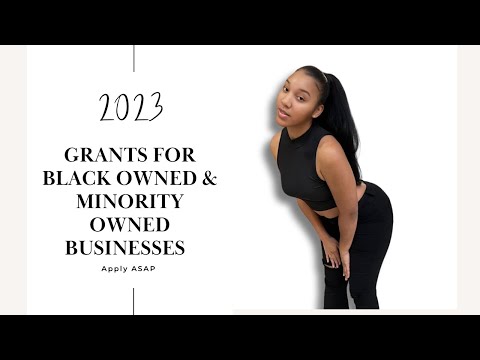 Grants For Black & Minority Owned Businesses [Video]