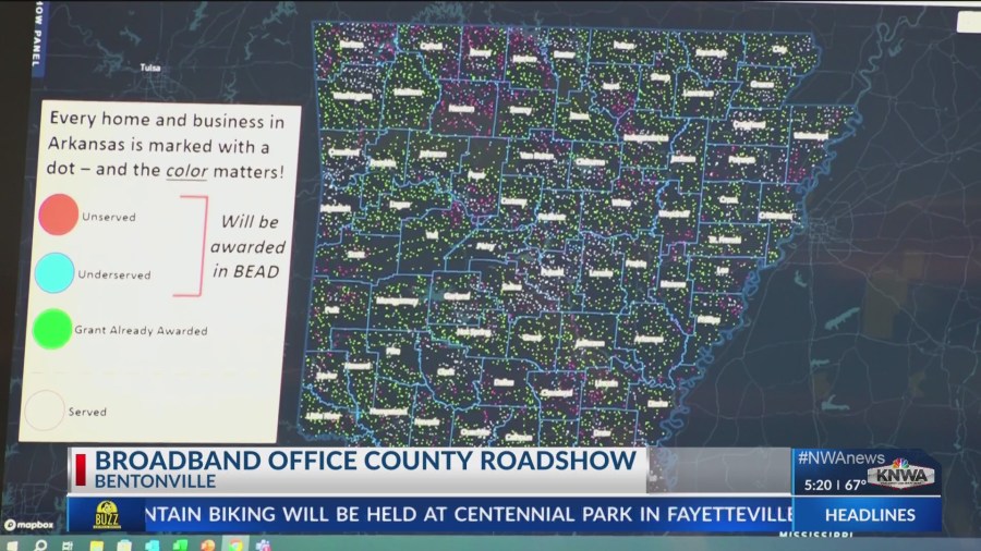 Arkansas Broadband Office Roadshow makes stop in Benton County [Video]
