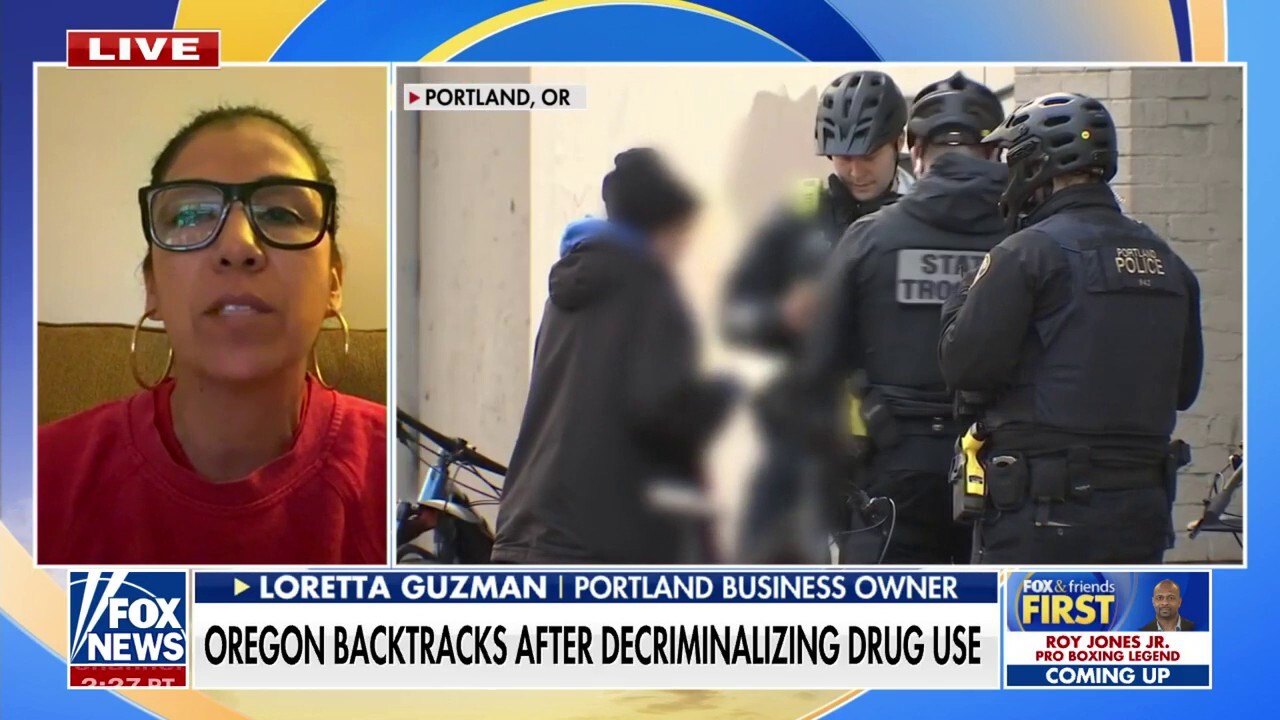 Portland cafe owner says city isn’t ready to help addicts after Oregon ditched drug decriminalization [Video]