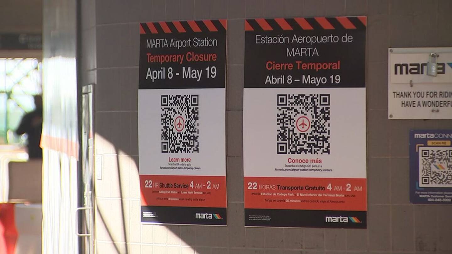 MARTA Airport Station: What riders need to know about station closing for 6 weeks  WSB-TV Channel 2 [Video]