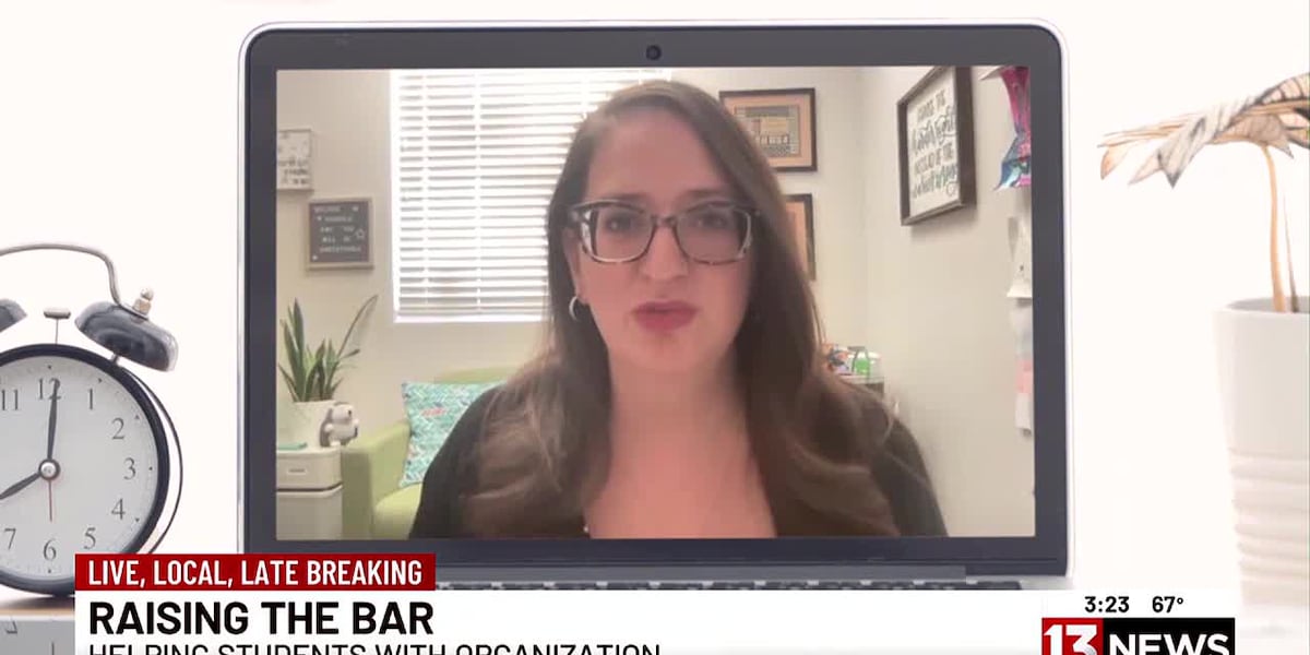 RAISING THE BAR: Helping students with their organization [Video]