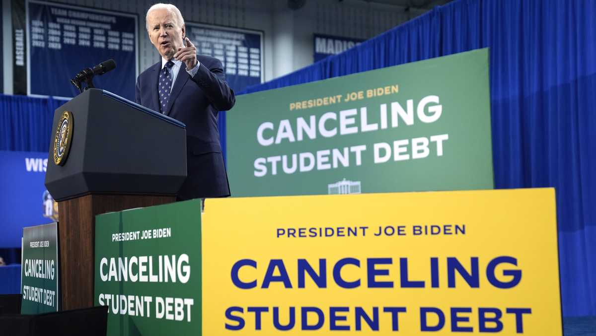 President Biden: College graduates would see ‘life-changing’ relief under his new plan [Video]