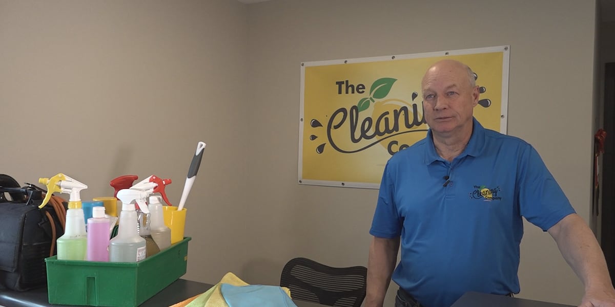 The Cleaning Company in Sioux Falls shares advice on spring cleaning [Video]