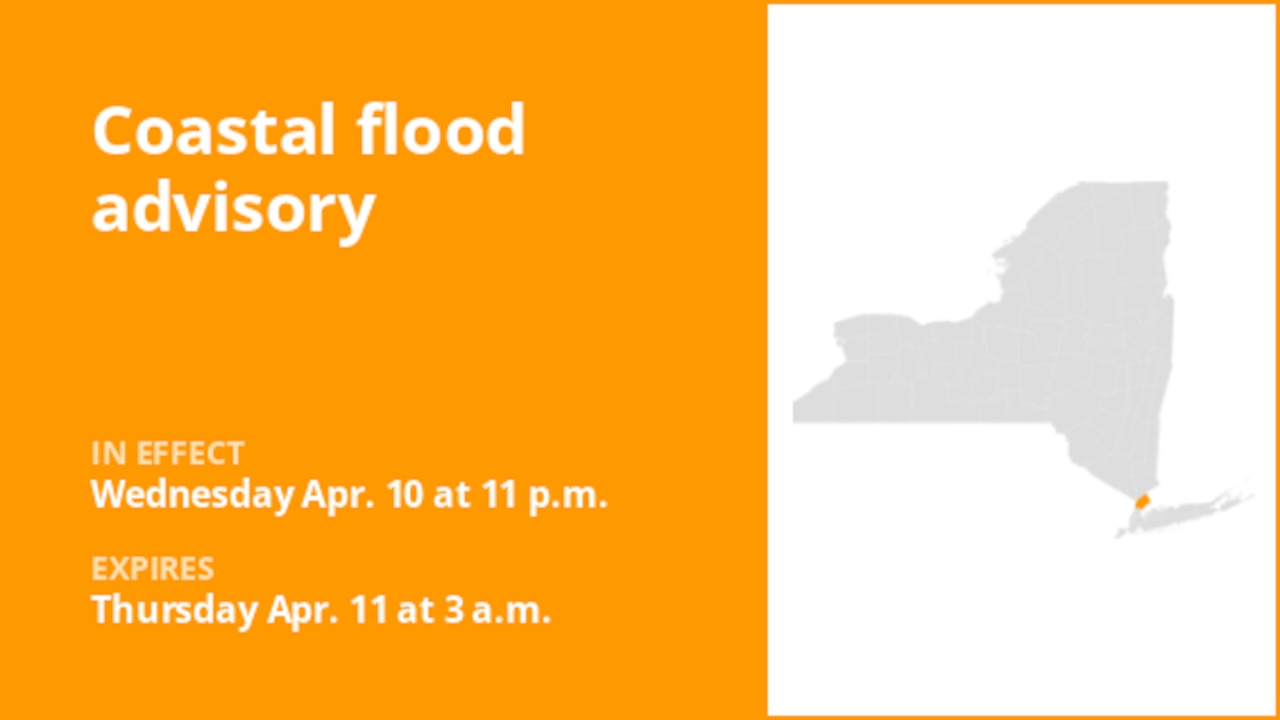 NY weather update: Westchester County under a coastal flood advisory until 3 a.m. Thursday [Video]