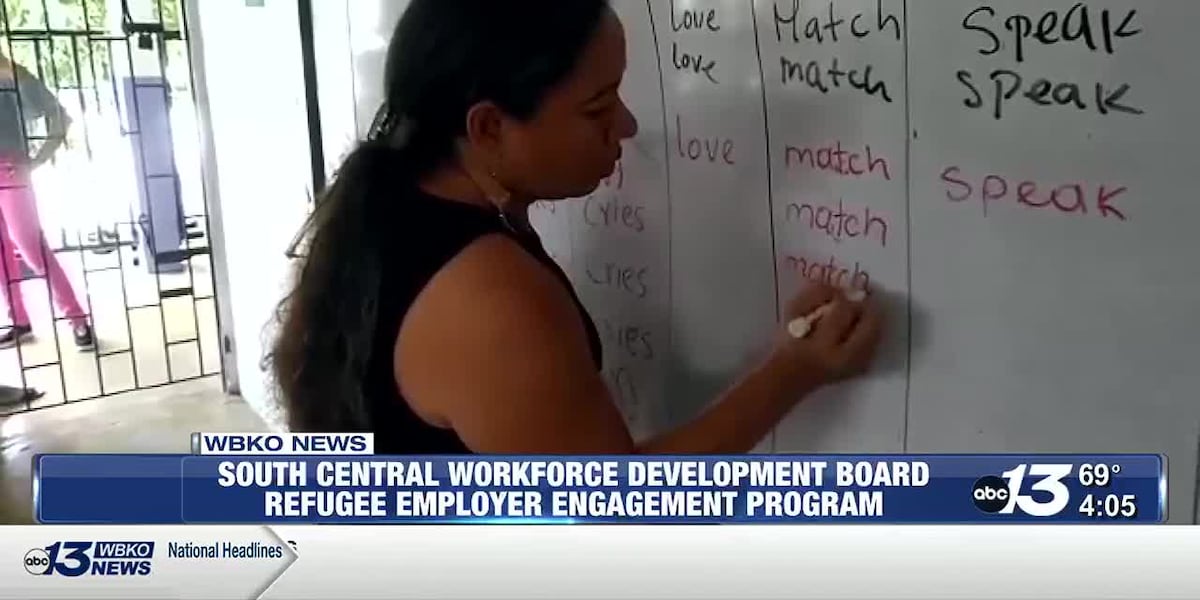 South Central Workforce Development Board receives grant for Refugee Employer Engagement Program [Video]
