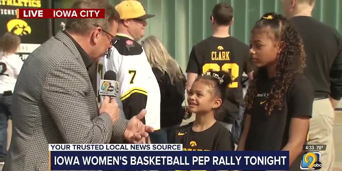 Hawkeye fans will get to help the Iowa Women’s basketball team celebrate a record breaking season. [Video]