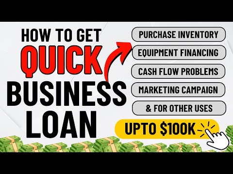 How to Get Quick Business Loan for Small Business [Video]