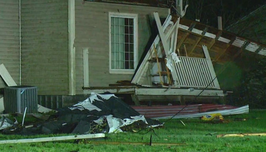 Windham homes seriously damaged by reported tornado [Video]