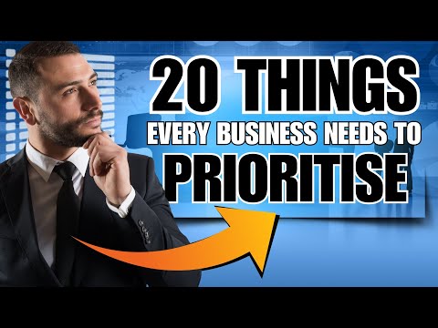 20 Things Every Business Needs to Prioritize in 2024 [Video]