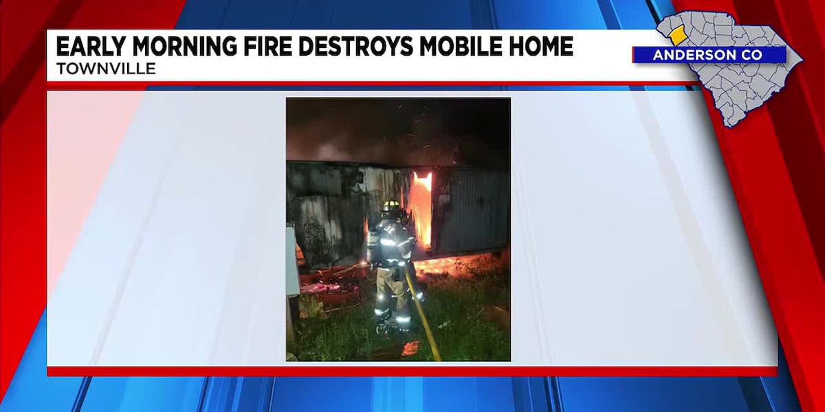 Mobile Home Fire in Townville [Video]