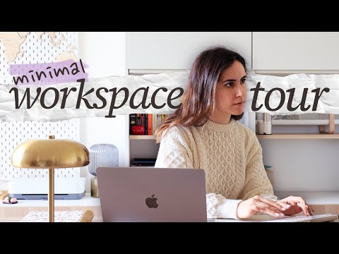 My 2024 Minimal Workspace Tour [Video]