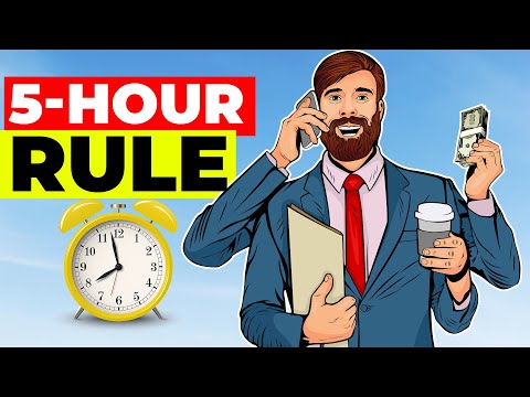 Why all millionaires follow the 5 hour rule [Video]