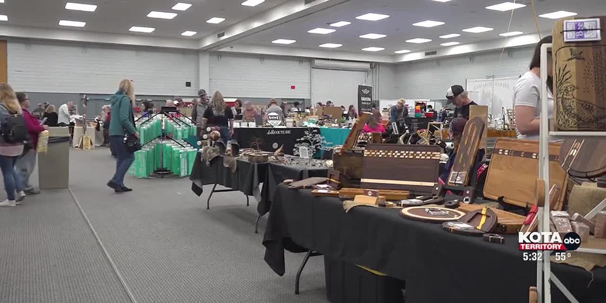 Spring Marketplace Pop Up exhibits small business in the Rapid City area [Video]