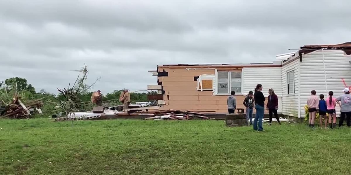 Community reeling after 2, including infant, killed in tornado [Video]