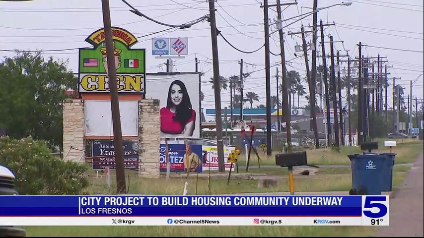 Los Fresnos project underway to create space for homes, businesses [Video]