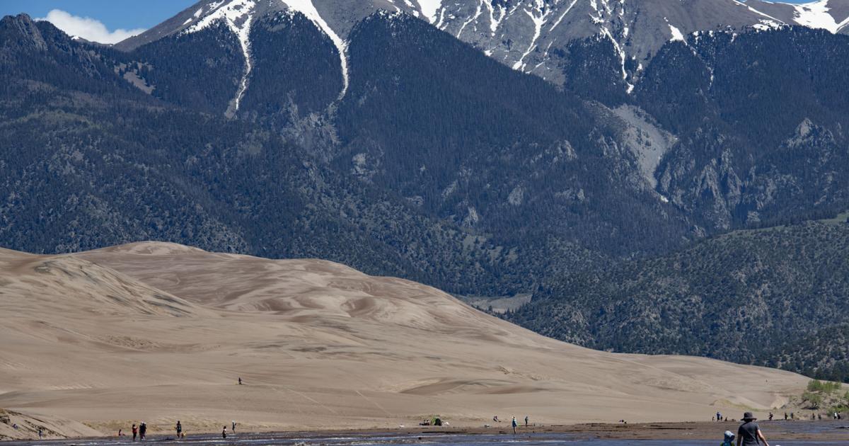 Medano Creek is rising at Great Sand Dunes National Park | Outdoors [Video]