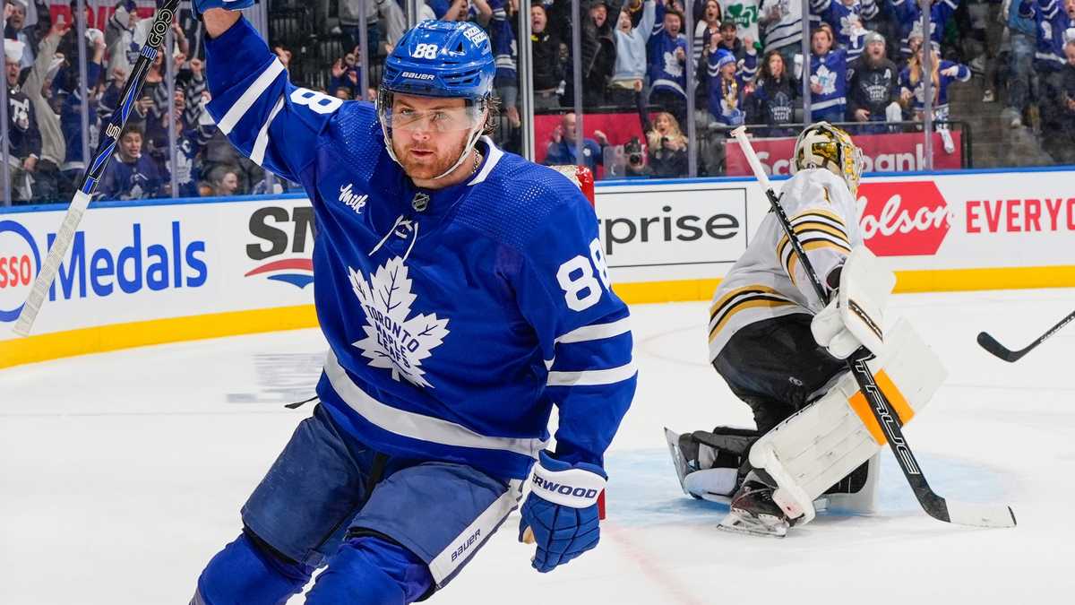 Maple Leafs force Bruins to Game 7 Saturday night in Boston [Video]