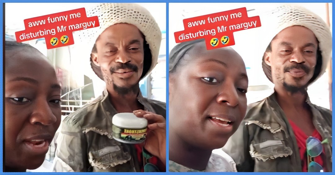Brilliant Ghanaian Rasta Student Tyrone Marghuy’s Father Spotted Selling Hair Cream [Video]