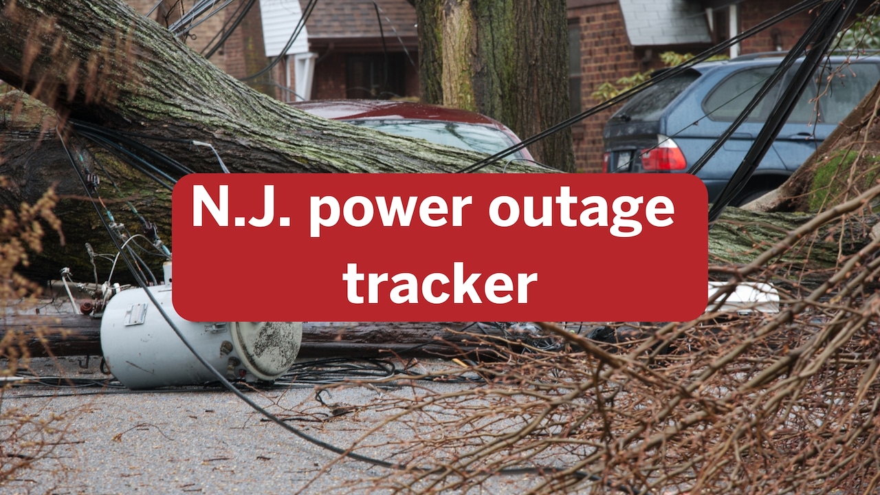 Live N.J. power outage tracker: Severe thunderstorms knock out power to thousands [Video]