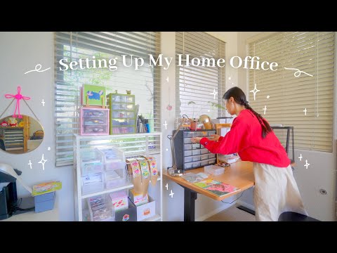 ✷ Setting Up My Home Office and Preparing A Shop Reopening ✷ [Video]