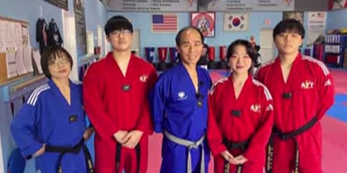 Family of taekwondo teachers jumps into action to save woman being sexually assaulted, officials say [Video]