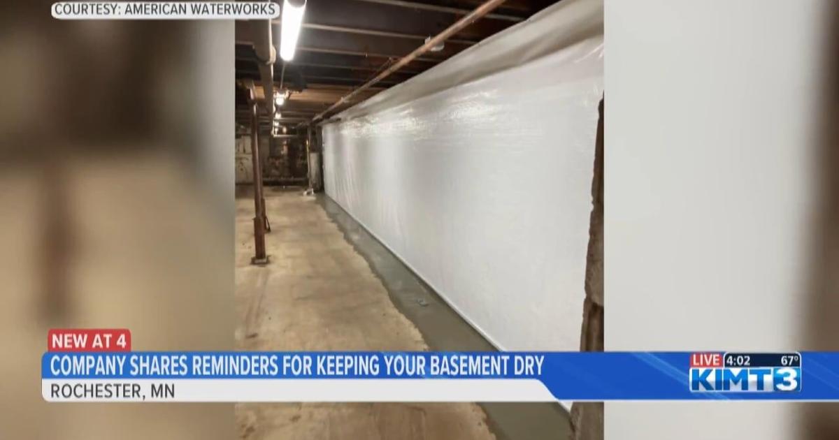 Local business speaks on keeping basements safe from flooding | News [Video]