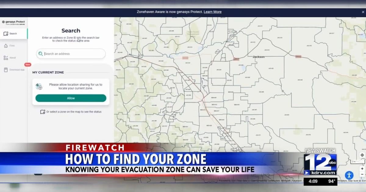 How to find your evacuation zone | FireWatch [Video]